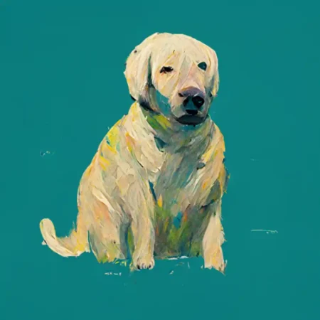 Labrador_style_David_Hockney