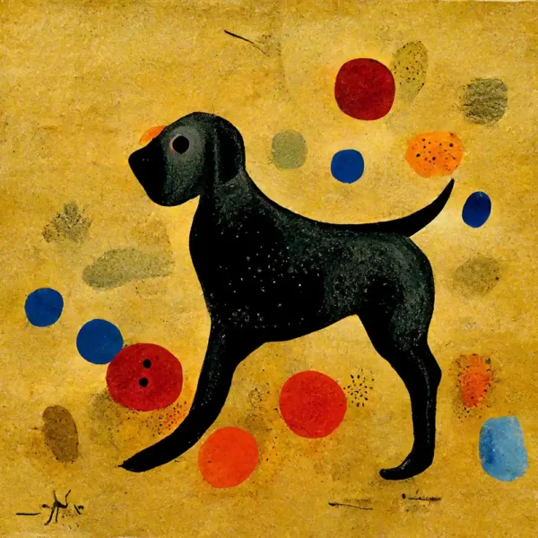 Labrador_style_Joan_Miro