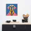 Henri Matisse Style Weimaraner Poster - Image 2