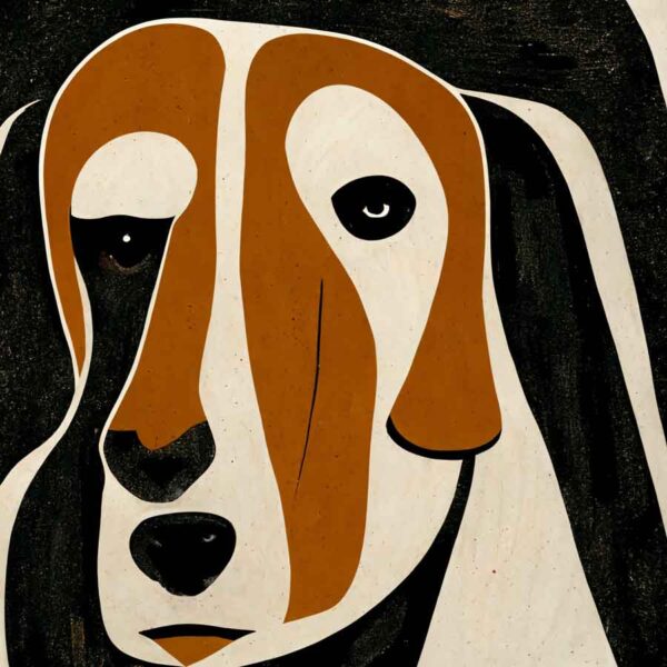 Basset_Hound_in_the_style_of_Pablo_Picasso