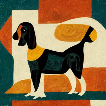 Basset_Hound_in_the_style_of_Pablo_Picasso