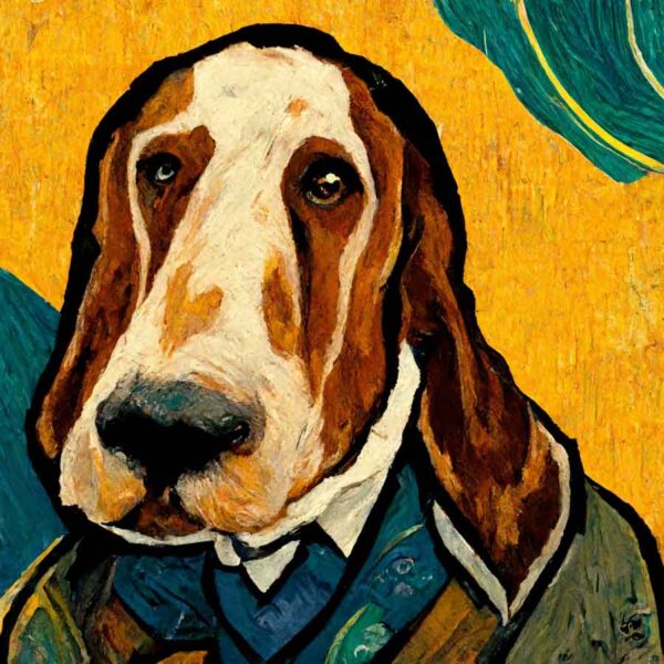 Basset_Hound_in_the_style_of_Vincent_Van_Gogh