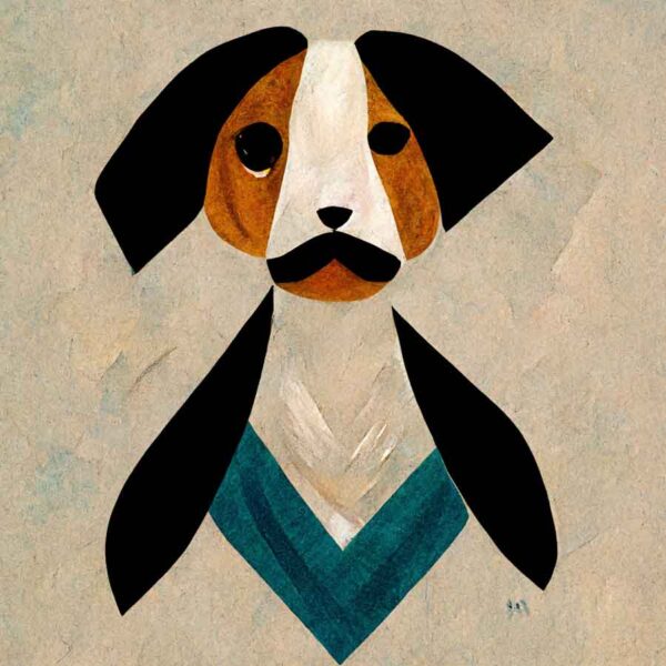 Beagle_in_the_style_of_Pablo_Picasso