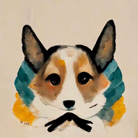 Corgi_in_the_style_of_Pablo_Picasso