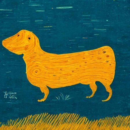 Dachshund_in_the_style_of_Vincent_Van_Gogh