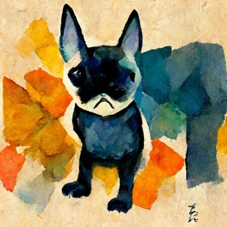 French_Bulldog_in_the_style_of_Paul_Cezanne