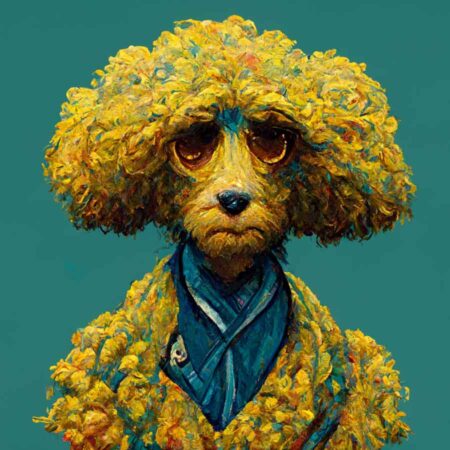 Poodle_in_the_style_of_Vincent_Van_Gogh