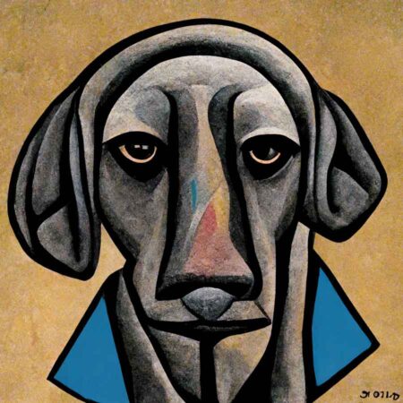 Weimaraner_in_the_style_of_Pablo_Picasso