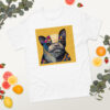 Guztav Klimt Style French Bulldog T-Shirt - Image 3