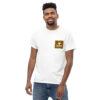 Guztav Klimt Style Corgi T-Shirt - Image 3