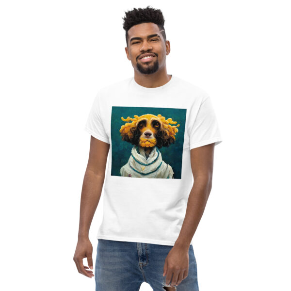 Salvador Dali Style Cocker Spaniel T-Shirt - Image 3
