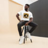 Guztav Klimt Style Poodle T-Shirt - Image 2