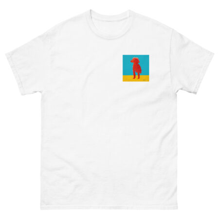 David Hockney Style Poodle T-Shirt