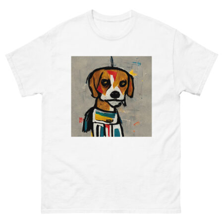 Jean-Michel Basquiat Style Beagle T-Shirt