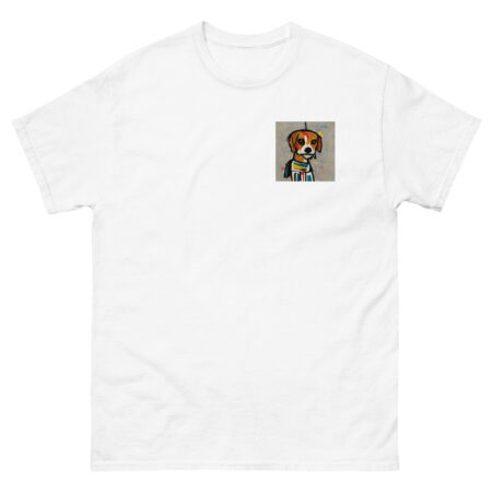 Jean-Michel Basquiat Style Beagle T-Shirt