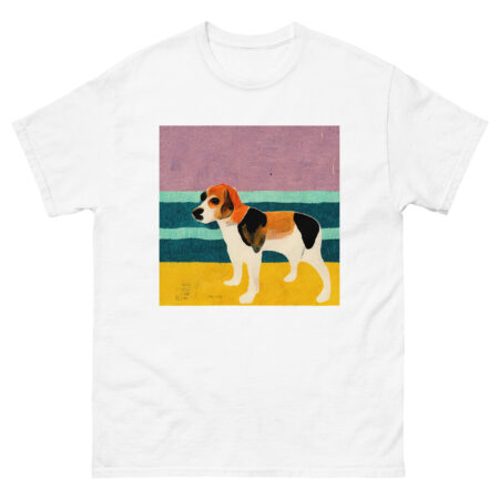 David Hockney Style Beagle T-Shirt