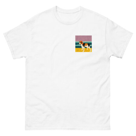 David Hockney Style Beagle T-Shirt