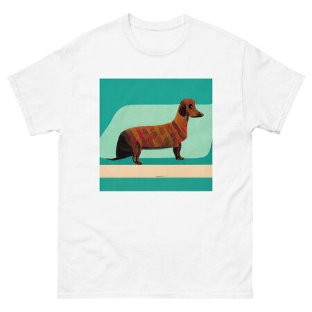 David Hockney Style Dachshund T-Shirt