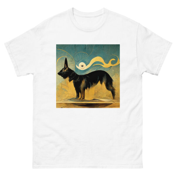 Salvador Dali Style German Shepherd T-Shirt