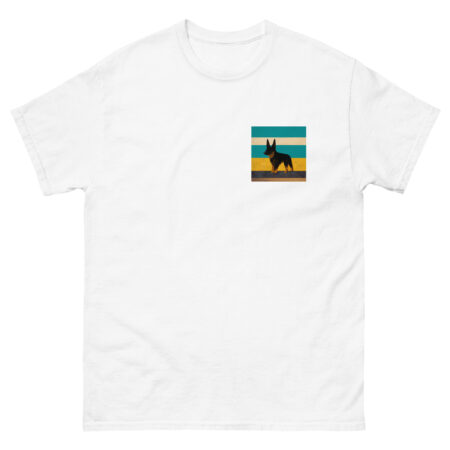 David Hockney Style German Shepherd T-Shirt