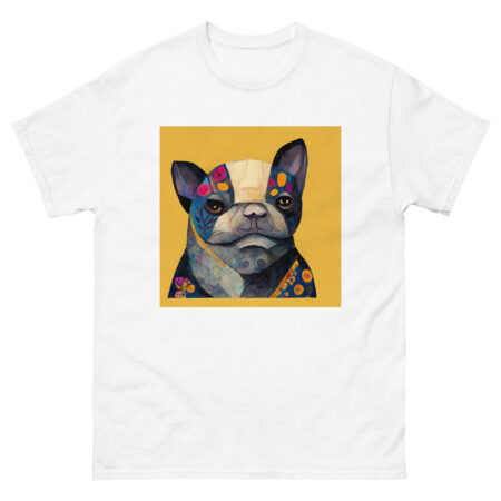 Guztav Klimt Style French Bulldog T-Shirt