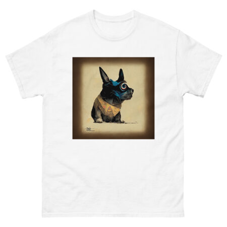 Salvador Dali Style French Bulldog T-Shirt