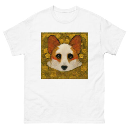 Guztav Klimt Style Corgi T-Shirt