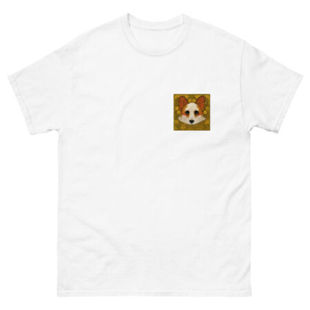 Guztav Klimt Style Corgi T-Shirt