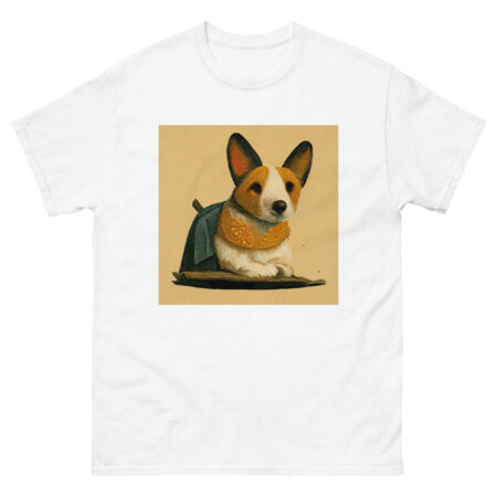 Grant Wood Style Corgi T-Shirt