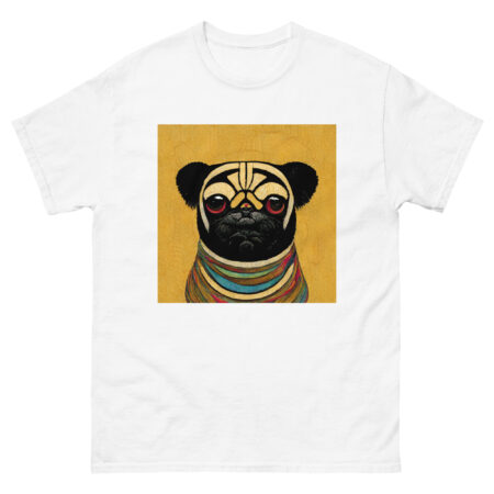 Guztav Klimt Style Pug T-Shirt