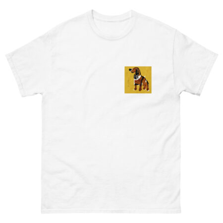 Jean-Michel Basquiat Style Basset Hound T-Shirt