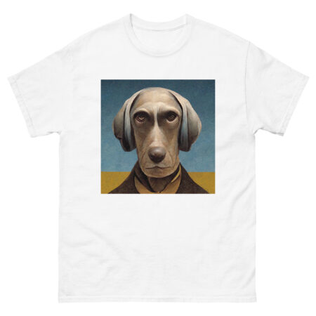 Grant Wood Style Weimaraner T-Shirt