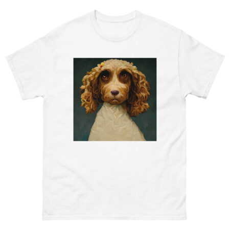 Grant Wood Style Cocker Spaniel T-Shirt