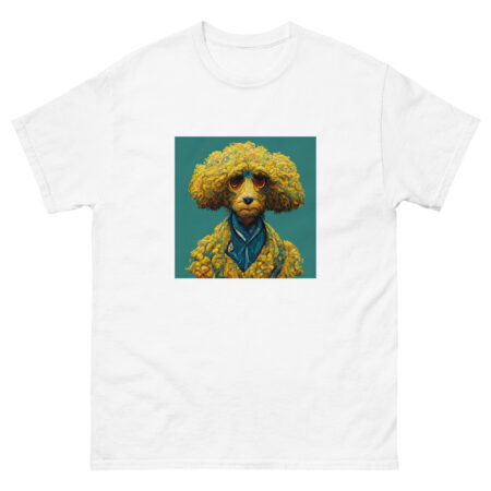 Vincent Van Gogh Style Poodle T-Shirt