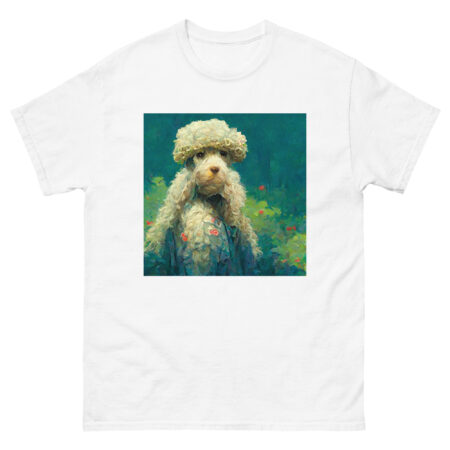 Claude Monet Style Poodle T-Shirt