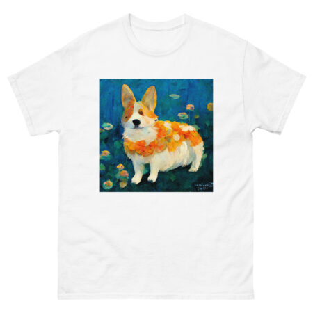 Claude Monet Style Corgi T-Shirt