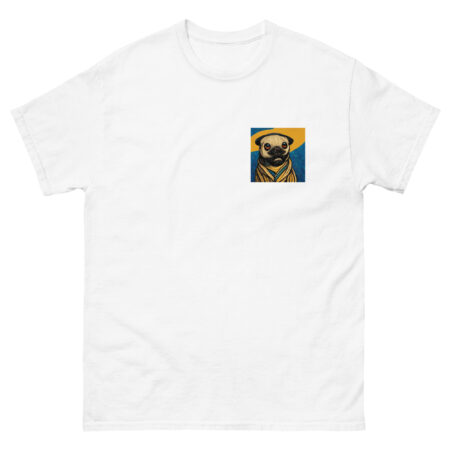 Vincent Van Gogh Style Pug T-Shirt