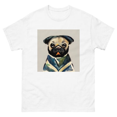 Paul Cezanne Style Pug T-Shirt