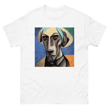 Pablo Picasso Style Weimaraner T-Shirt