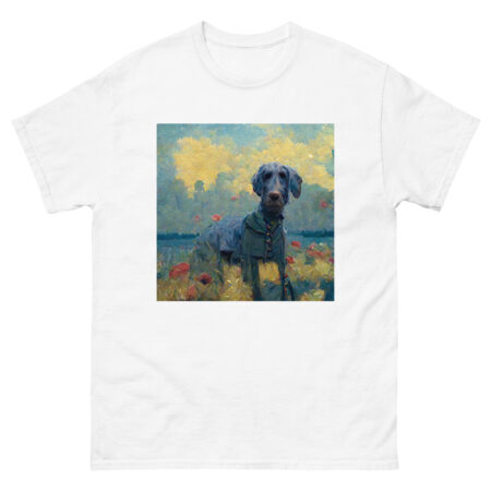 Claude Monet Style Weimaraner T-Shirt