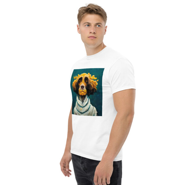 Salvador Dali Style Cocker Spaniel T-Shirt - Image 8