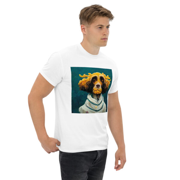 Salvador Dali Style Cocker Spaniel T-Shirt - Image 10