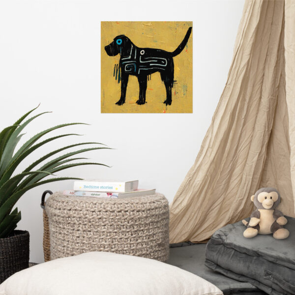 Jean-Michel Basquiat Style Labrador