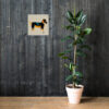 Jean-Michel Basquiat Style Basset Hound Poster - Image 3
