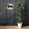 Georgia O'Keeffe Style Dachshund Poster - Image 3