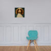 Grant Wood Style Cocker Spaniel Poster - Image 2