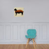 Georgia O'Keeffe Style Dachshund Poster - Image 2