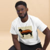 Georgia O'Keeffe Style Dachshund T-Shirt - Image 5