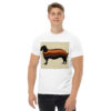Georgia O'Keeffe Style Dachshund T-Shirt - Image 2