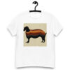 Georgia O'Keeffe Style Dachshund T-Shirt - Image 8